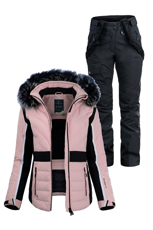 Жіночий лижний костюм FREEVER 21620-541 рожевий - freever.ua