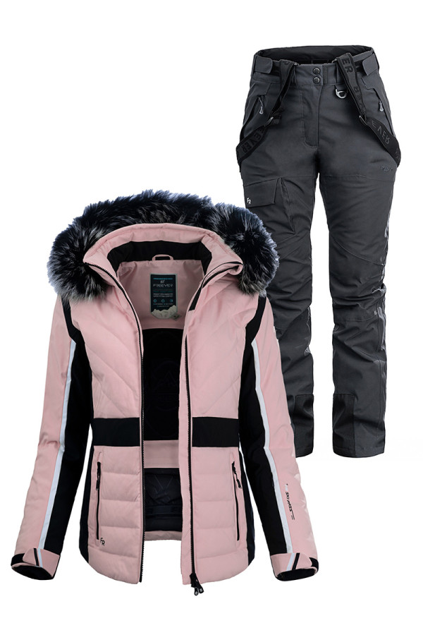 Жіночий лижний костюм FREEVER 21620-542 рожевий - freever.ua