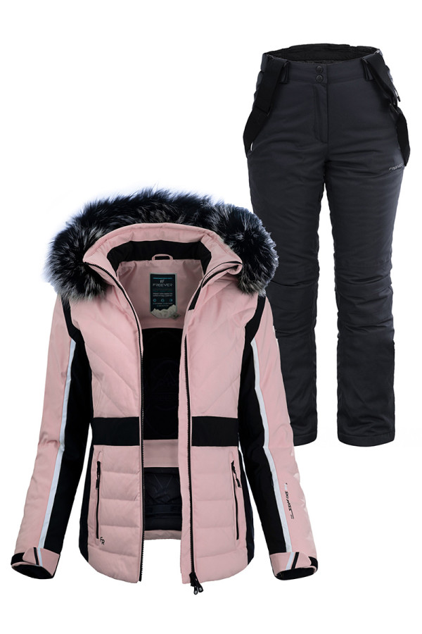 Женский лыжный костюм FREEVER 21620-031 розовый - freever.ua