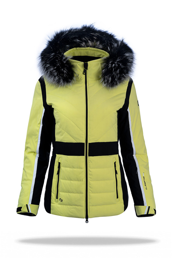 Women`s Ski Jacket Freever WF 21620 yellow, Фото №2 - freever.ua