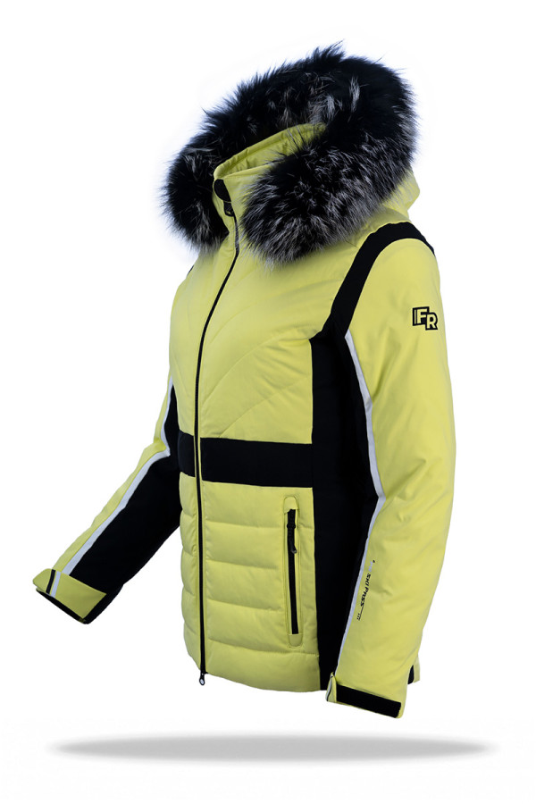 Women`s Ski Jacket Freever WF 21620 yellow, Фото №3 - freever.ua