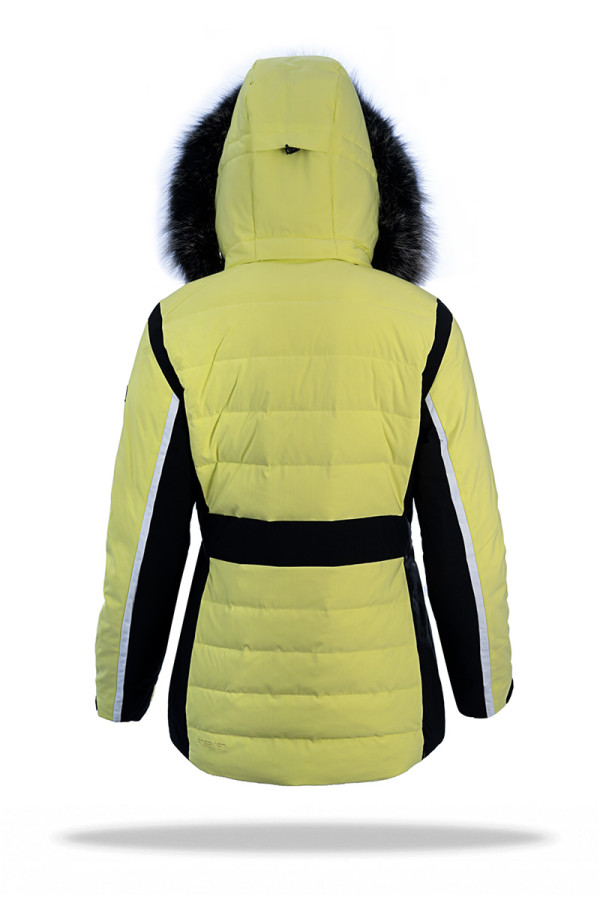 Гірськолижна куртка жіноча Freever WF 21620 жовта, Фото №4 - freever.ua