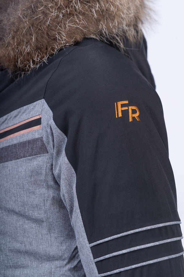 Жіноча гірськолижна куртка Freever WF 21621 чорна, Фото №7 - freever.ua