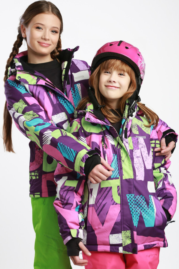 Горнолыжная куртка детская Freever AF 21623 мультиколор, Фото №2 - freever.ua