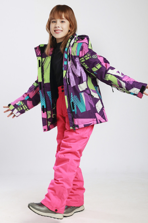 Гірськолижна дитяча куртка Freever AF 21623 мультиколор, Фото №6 - freever.ua