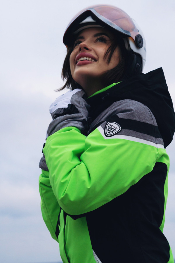 Горнолыжная куртка женская Freever AF 21625 салатовая, Фото №6 - freever.ua