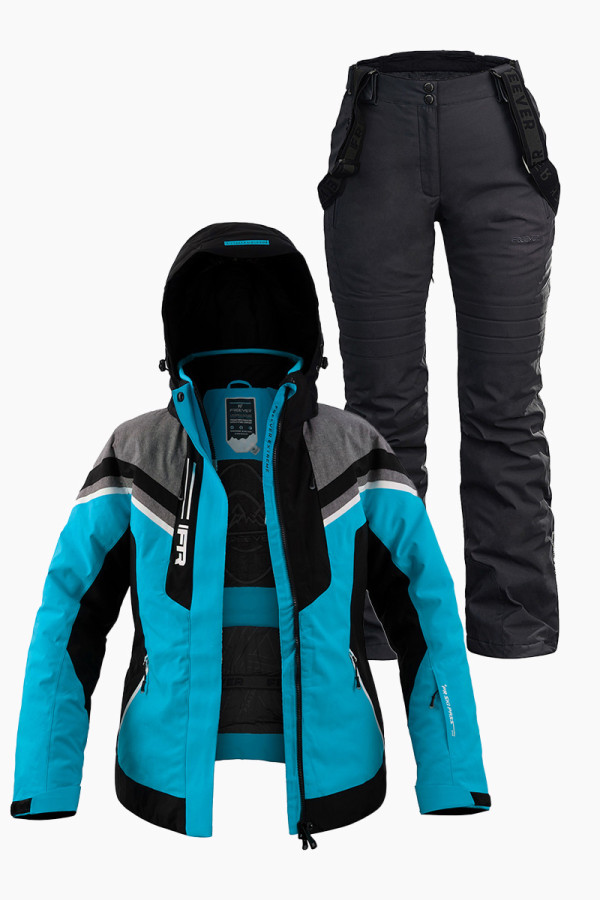 Жіночий лижний костюм FREEVER 21625-21652 бірюзовий