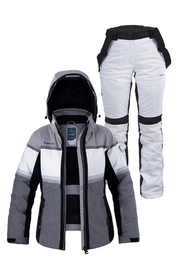 Женский лыжный костюм FREEVER 21626-030 бежевый
