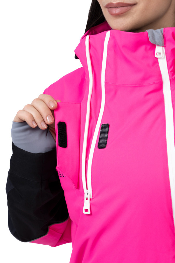 Комбінезон для сноуборда жіночий Freever NF 21629 рожевий , Фото №2- freever.ua