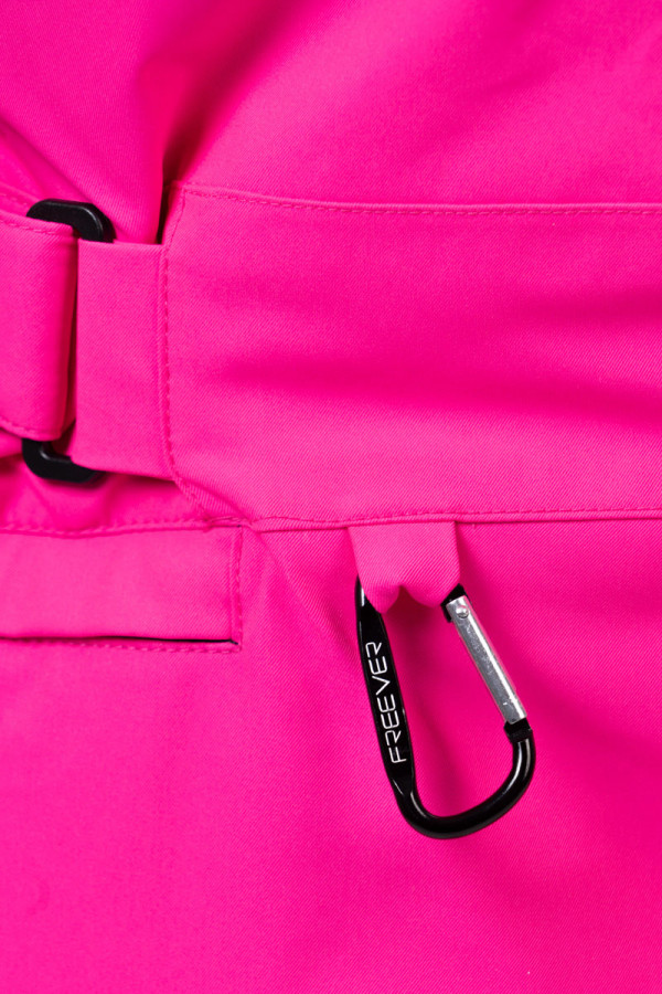 Комбінезон для сноуборда жіночий Freever NF 21629 рожевий , Фото №7- freever.ua