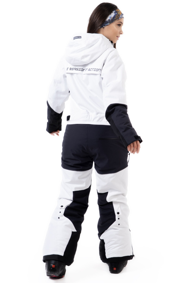 Жіночий комбінезон для сноуборду Freever NF 21629 білий, Фото №2- freever.ua