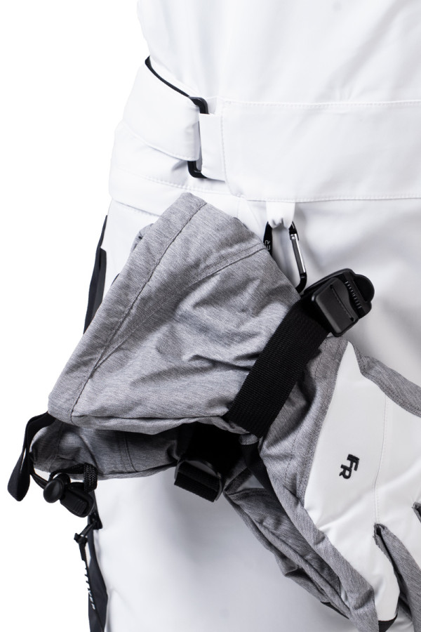 Женский комбинезон для сноуборда Freever NF 21629 белый, Фото №4- freever.ua