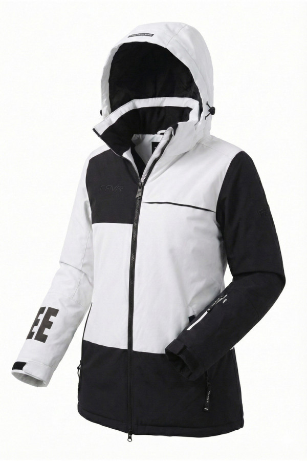 Жіноча гірськолижна куртка Freever NF 21632 біла, Фото №7- freever.ua