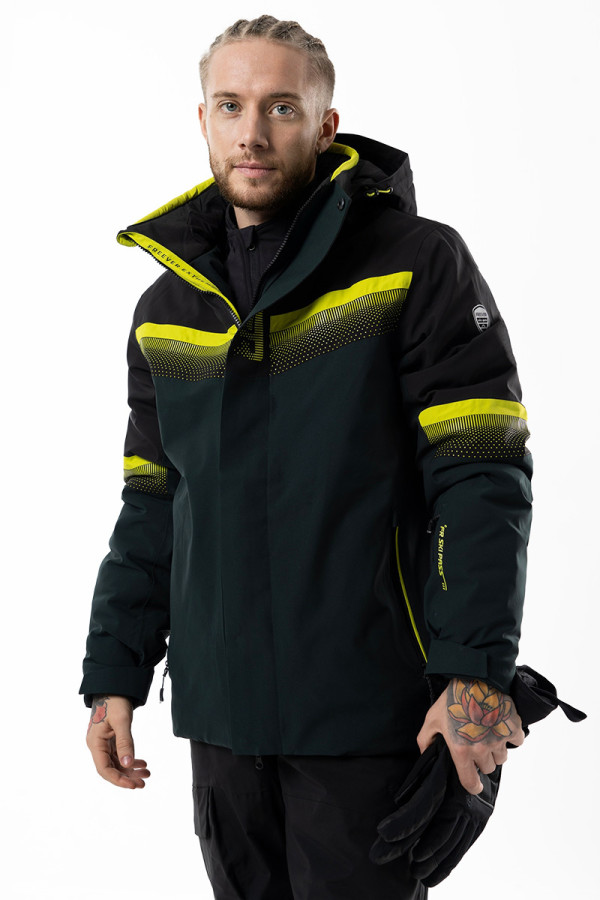 Гірськолижна куртка чоловіча Freever AF 21634 салатова