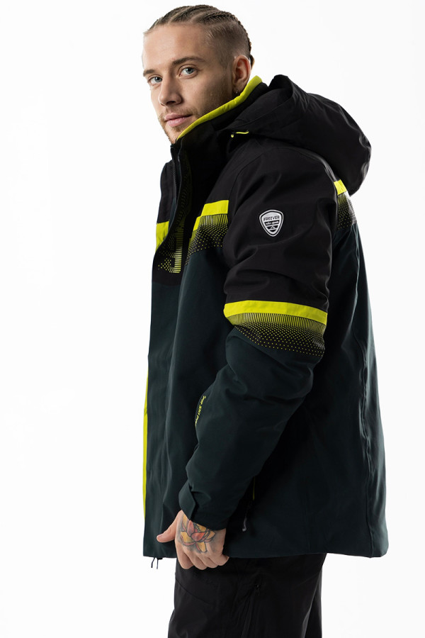 Горнолыжная куртка мужская Freever AF 21634 салатовая, Фото №7 - freever.ua