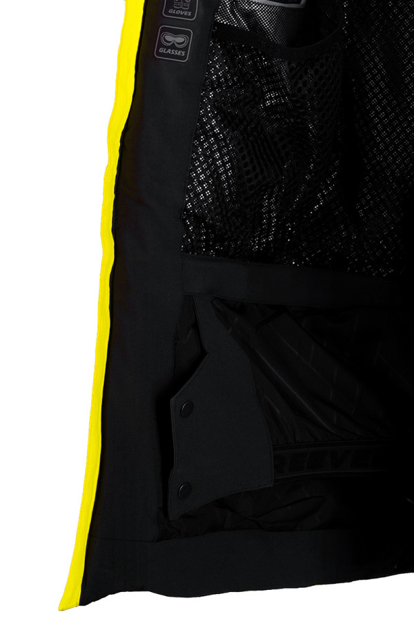 Гірськолижна куртка чоловіча Freever AF 21635 чорна, Фото №8 - freever.ua