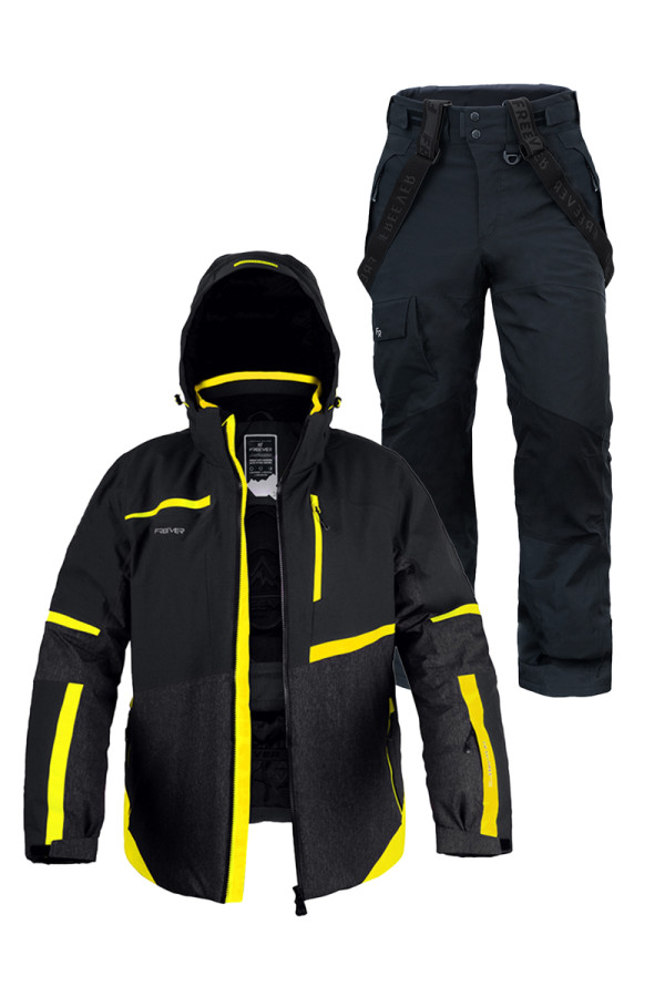 Чоловічий лижний костюм FREEVER 21635-921 чорний - freever.ua