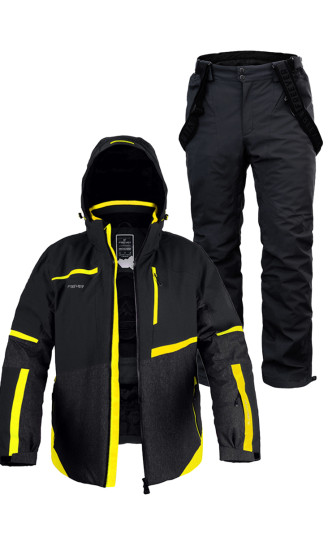 Мужской лыжный костюм FREEVER 21635-931 черный
