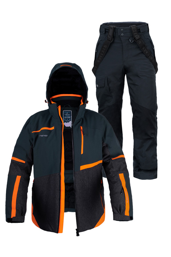 Мужской лыжный костюм FREEVER 21635-921 хаки - freever.ua