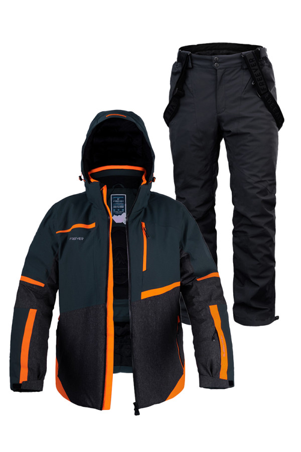 Мужской лыжный костюм FREEVER 21635-931 хаки - freever.ua