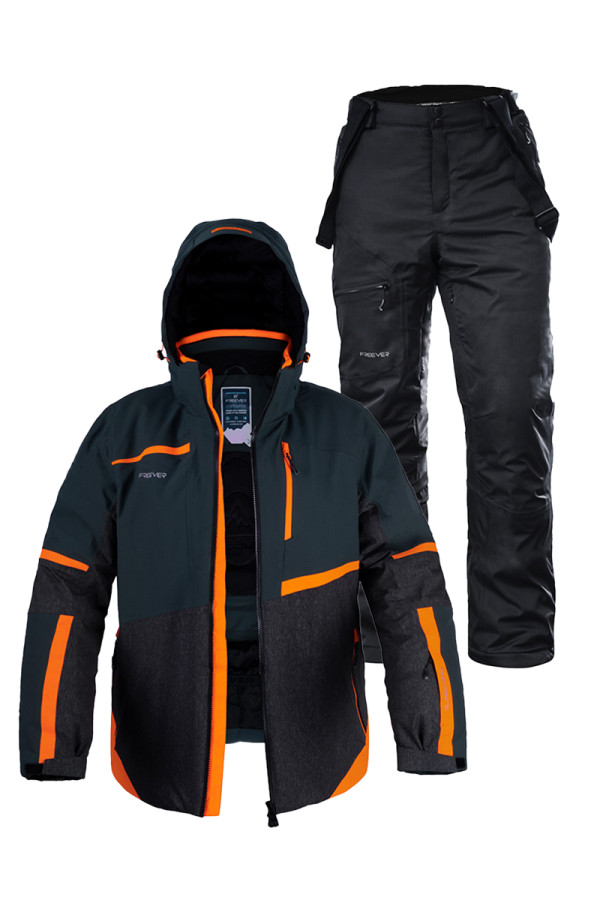 Мужской лыжный костюм FREEVER 21635-021 хаки