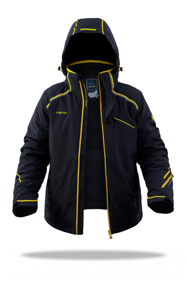 Гірськолижна куртка чоловіча Freever AF 21636 жовта - freever.ua