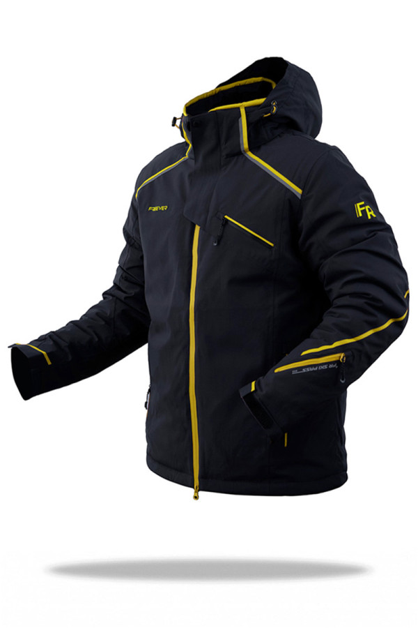 Гірськолижна куртка чоловіча Freever AF 21636 жовта, Фото №3 - freever.ua