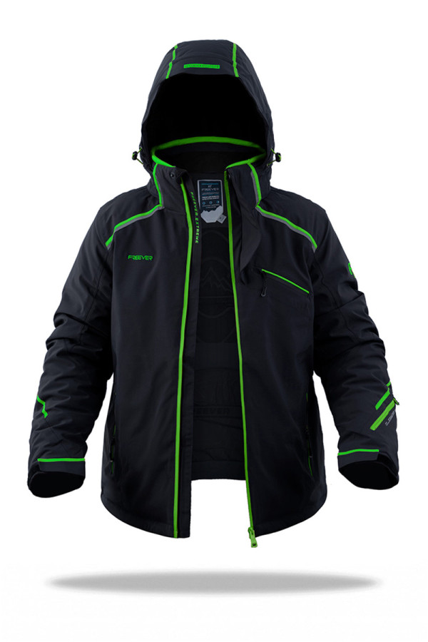 Гірськолижна куртка чоловіча Freever AF 21636 салатова - freever.ua