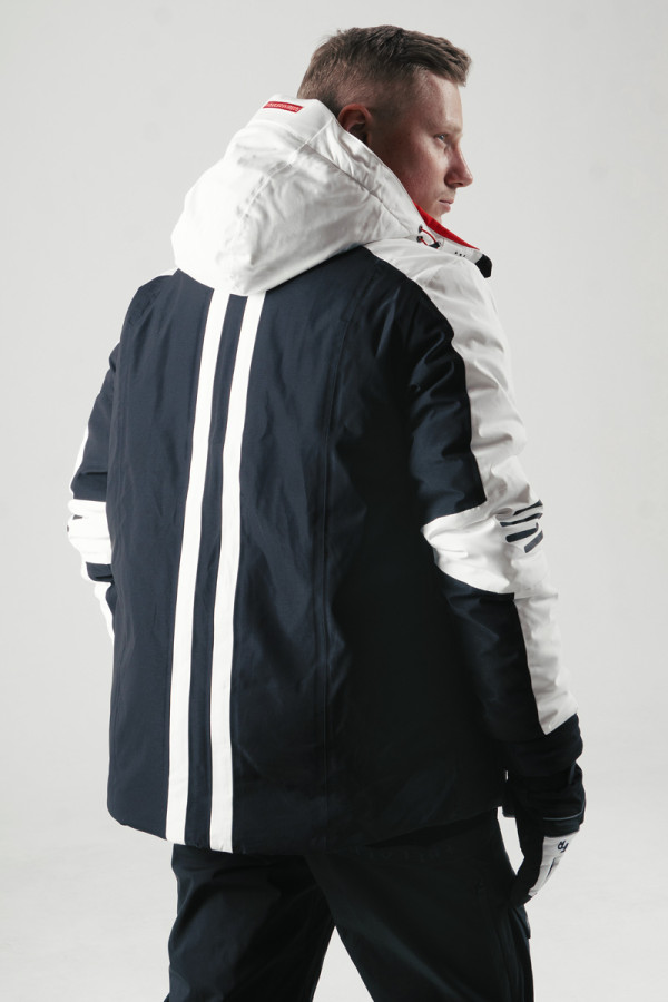 Гірськолижна куртка чоловіча Freever AF 21637 біла, Фото №4 - freever.ua