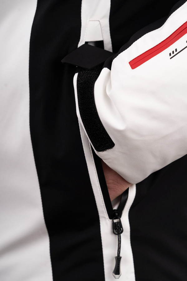 Горнолыжная куртка мужская Freever AF 21637 белая, Фото №6 - freever.ua