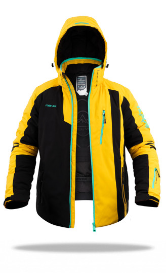 Гірськолижна куртка чоловіча Freever AF 21637 жовта