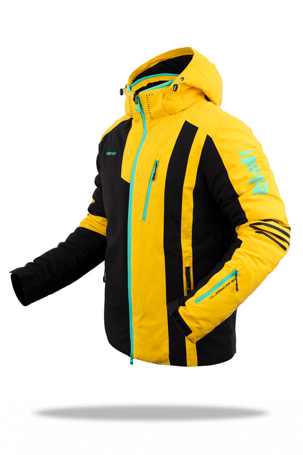 Горнолыжная куртка мужская Freever AF 21637 желтая, Фото №3 - freever.ua