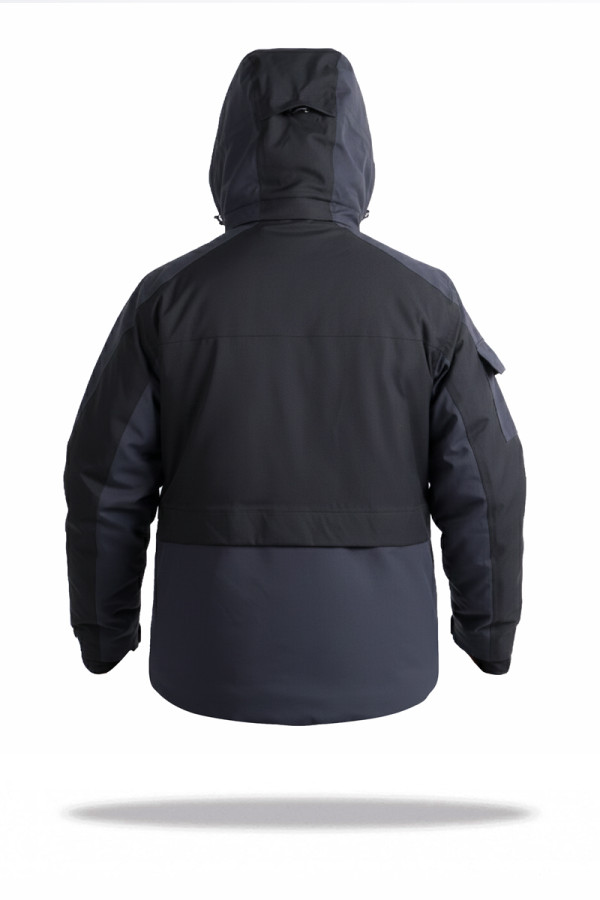 Мужская горнолыжная куртка Freever NF 21640 (батал) серая, Фото №2- freever.ua