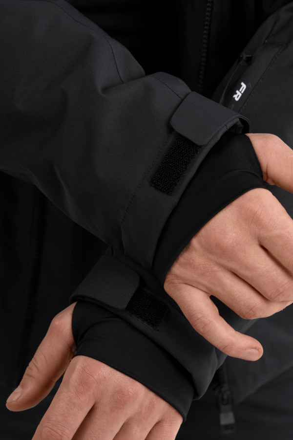 Горнолыжная куртка мужская Freever NF 21642 черная, Фото №4- freever.ua