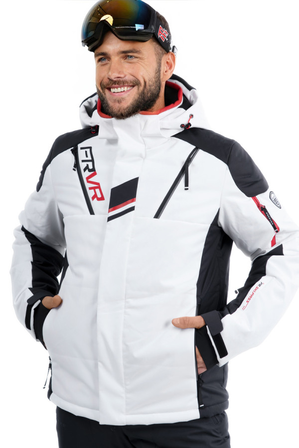 Горнолыжная куртка мужская Freever NF 21643 белая