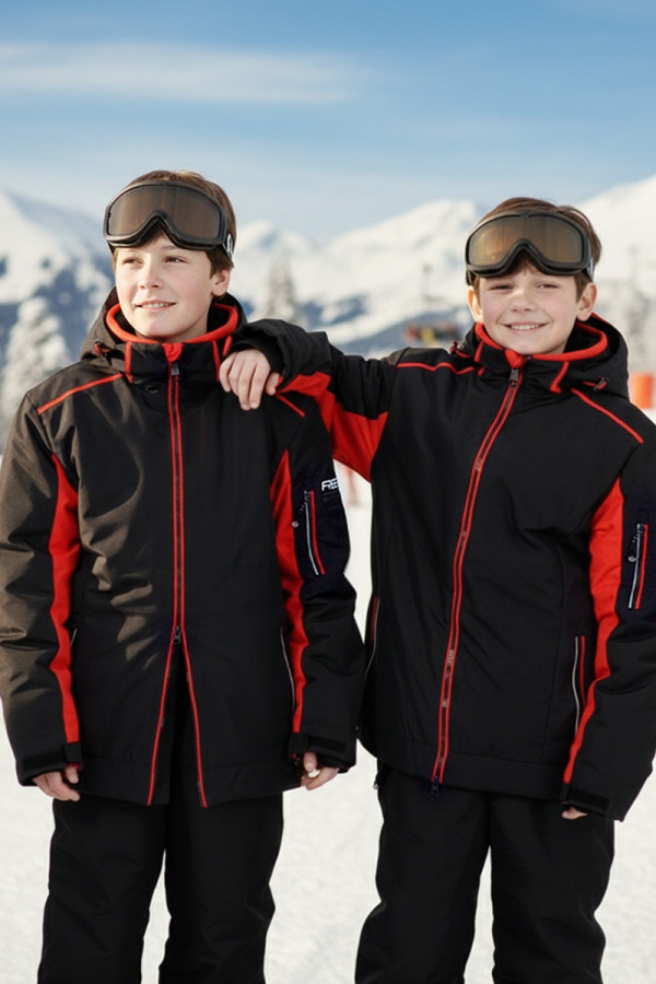 Дитяча гірськолижна куртка Freever NF 21645 червона
