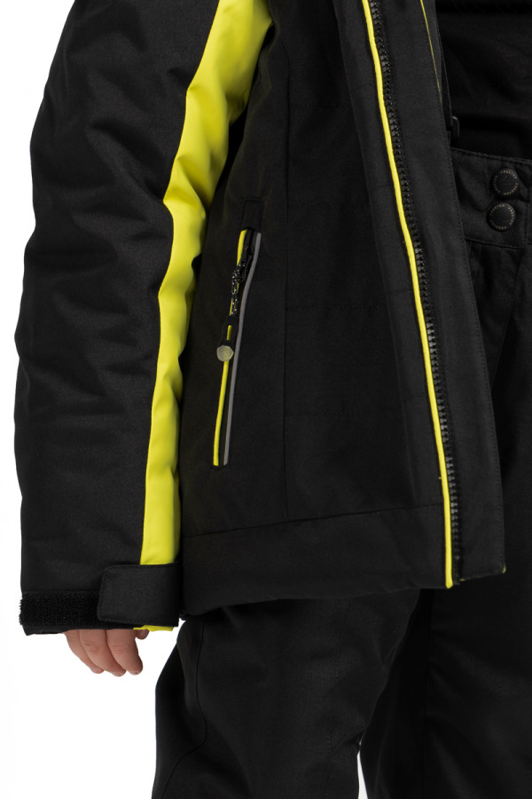 Дитяча гірськолижна куртка Freever NF 21645 жовта, Фото №4- freever.ua