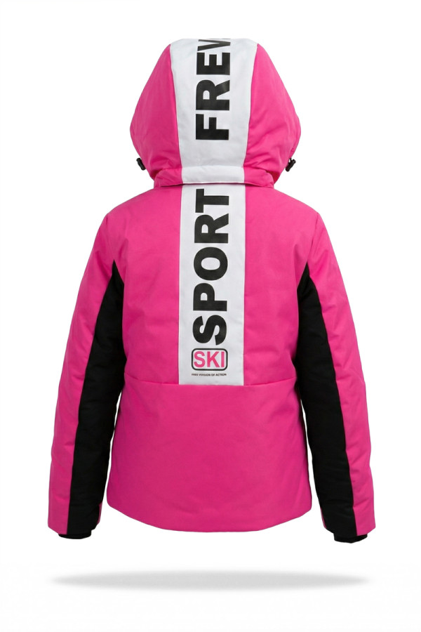 Дитяча гірськолижна куртка Freever NF 21646 рожева, Фото №9- freever.ua