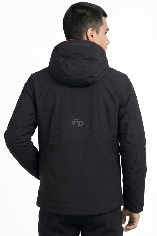 Мужская куртка Freever NF 21647 чёрная, Фото №8- freever.ua