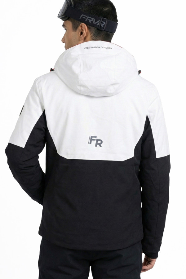 Мужская куртка Freever NF 21647 белая, Фото №6- freever.ua