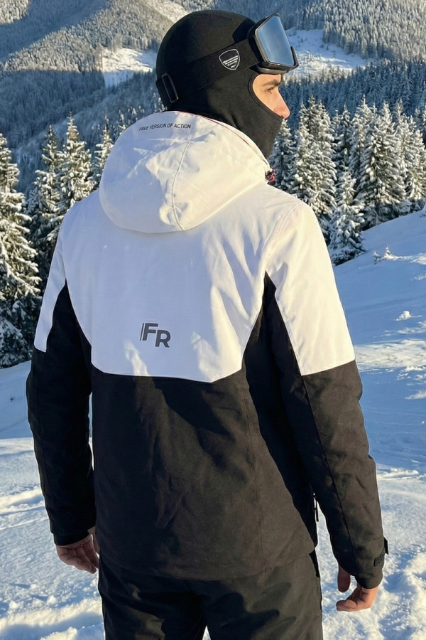 Мужская куртка Freever NF 21647 белая, Фото №7- freever.ua