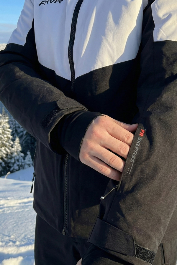 Мужская куртка Freever NF 21647 белая, Фото №2- freever.ua