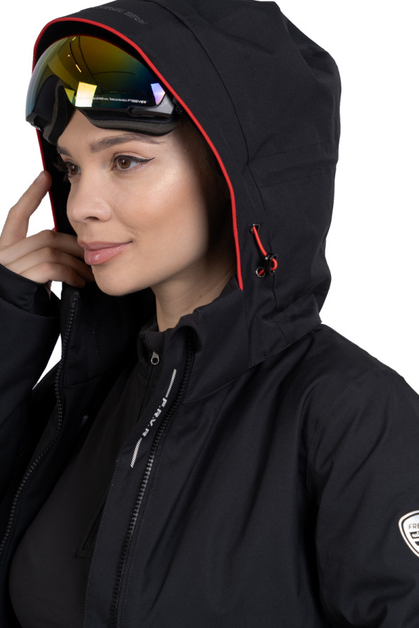 Женская куртка Freever NF 21648 чёрная, Фото №2- freever.ua