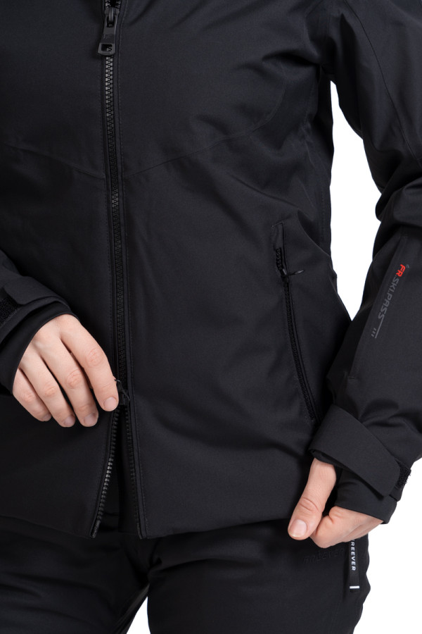 Женская куртка Freever NF 21648 чёрная, Фото №5- freever.ua