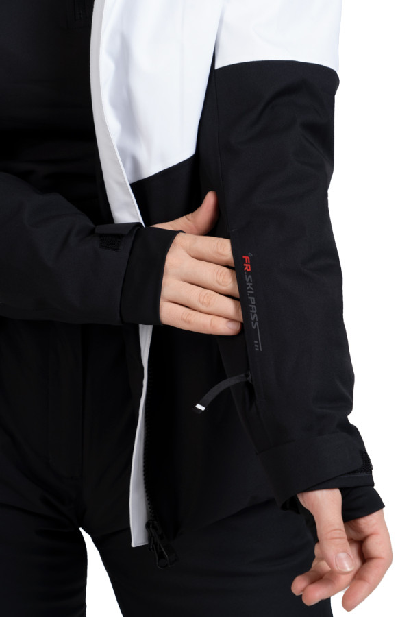 Жіноча куртка Freever NF 21648 біла, Фото №5- freever.ua