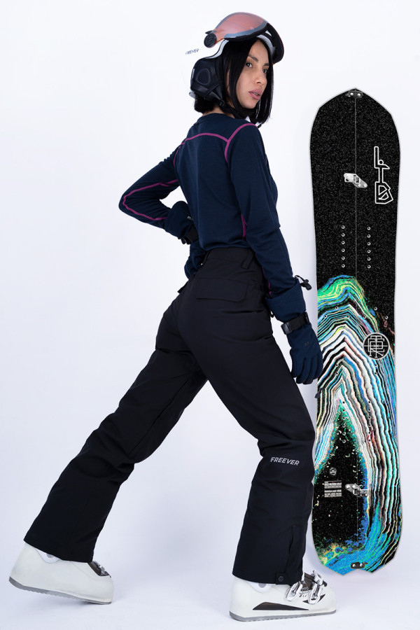 Женский лыжный костюм FREEVER 21767-21653 бежевый, Фото №8 - freever.ua
