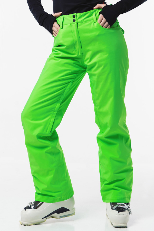 Гірськолижні штани жіночі Freever WF 21653 салатові, Фото №12 - freever.ua