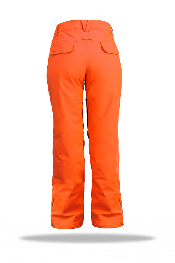 Горнолыжные брюки женские  Freever WF 21653 оранжевые, Фото №4 - freever.ua