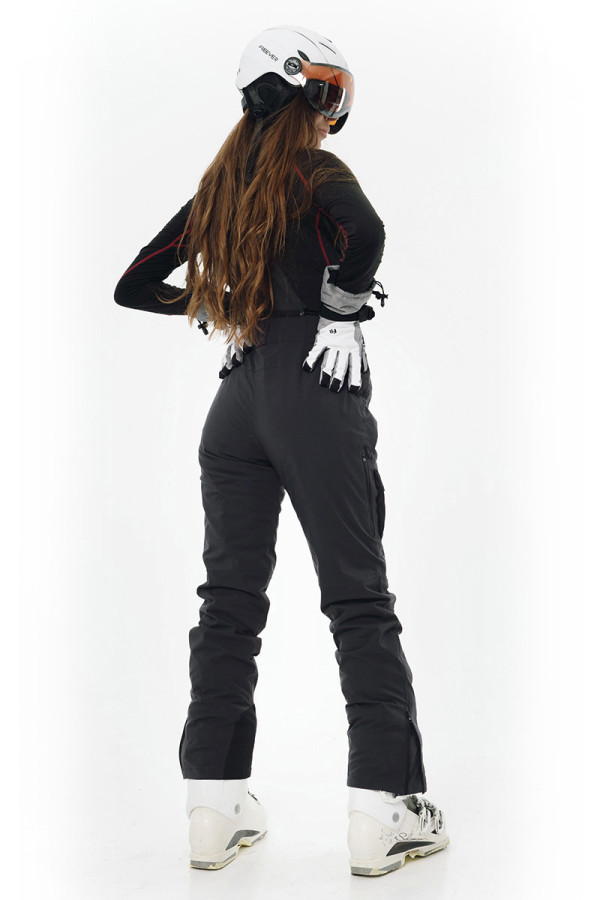 Гірськолижні штани жіночі Freever WF 21654 темно-сірі, Фото №6 - freever.ua