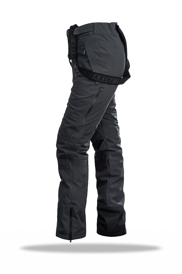 Горнолыжные брюки женские  Freever WF 21654 темно-серые, Фото №2 - freever.ua